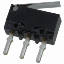 AV442461J, Micro switch 0.55 ADC Flat lever Snap-action switch 1 change-over (CO), Panasonic