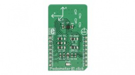 MIKROE-3259, Pedometer 3 Click Acceleration Sensor and Step Counter Module 3.3V, MikroElektronika