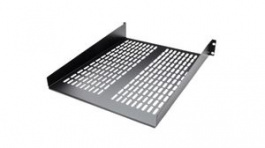 CABSHELF22V, Vented Cantilever Tray, Steel, 559mm, Black, StarTech.com