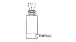 25ET76-6, Toggle Switches Toggle SW SPDT 2POS Lead, Honeywell