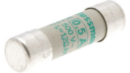 C10M0-5 [10 шт], Fuse10 x 38 mm,500 VAC,0.5 A 0.5 A slow-blow Bussmann, Eaton