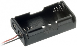 BH321-1A, Battery holder 2 x AA Cable, COMF