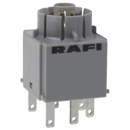 1.20.123.001/0000, Button switch element 1 make contact + 1 break contact, RAFI