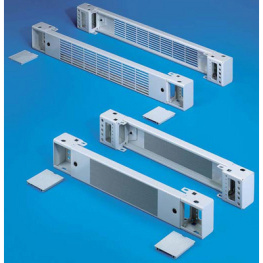 7825801, Plinth components front + back grey, RAL 7035, Rittal