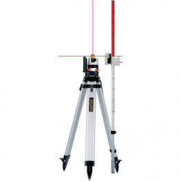 BEAMCONTROL MASTER 120 SET, Manual Rotary Laser Level for Interior Renovation and Constr, Laserliner