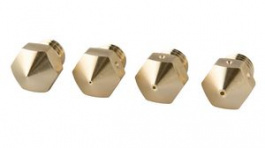 PC-NMP-2468B-MK8, Mixed Size Brass Nozzles, 4pcs Suitable for 3D Printers, Prima