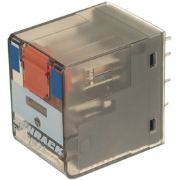 9-1419111-3, Реле: электромагнитное; 4PDT; Uобмотки:24ВDC; 6A/250ВAC; 6A/30ВDC, Schrack / TE