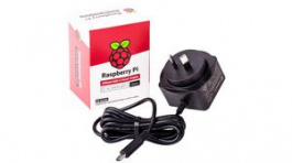 KSA-15E-051300-HX, AU, BLACK, Raspberry Pi - Charger, 5V, 3A, USB Type-C, AU Plug, Black, Raspberry