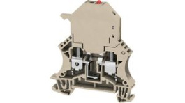 1012300000, Fuse Terminal, 5x20mm, Screw, 2 Poles, 6.3A, 10mm2, Weidmuller