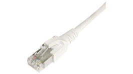 RND 765-00222, Patch Cable, RJ45 Plug - RJ45 Plug, CAT6, S/FTP, 1m, White, RND Connect