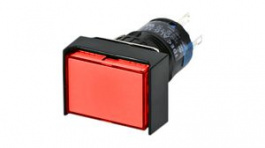 AL2H-M21PR, Illuminated Pushbutton Switch Red 2CO Momentary Function LED, IDEC