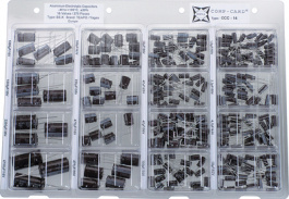 CCC-14, Capacitor assortment 1 uF ... 4.7 mF, NOVA Elektronik