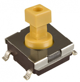 B3FS-1052, PCB Switch yellow, Omron