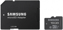 MB-MGAGBA/EU, microSDHC Card Pro 16 GB, Samsung