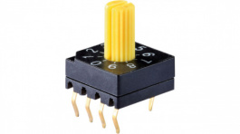 DRS 4010, Кодирующий переключатель; Пол: 10; PCB,THT; 100мОм; Шаг: 2,54мм, Knitter-switch