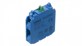 YW-EW20, Double Contact Block Blue, IDEC