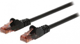 CCGP85200BK025, Patch Cable CAT6 UTP 250mm Black, Nedis (HQ)