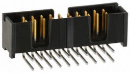 5103310-5, Pin header DIN 41651 20, Male, TE Connectivity