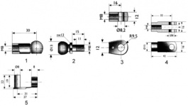 4603, Joint hole 8,2mm, -