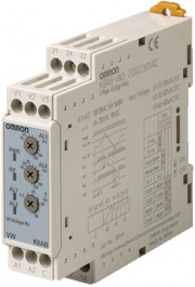 K8AB-VW3 200-230 VAC, Voltage monitoring relay, Omron