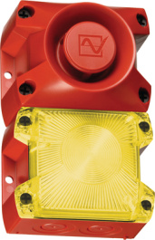 PA X 1-05 230 AC GE, Flashing sounder yellow, Pfannenberg