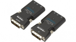 AVX-DVI-FO-MINI, Mini DVI-D Extender Kit, 1500 m, DVI-D / Stereo, Black Box