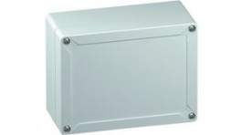 10040701, Plastic Enclosure Without Knockout, 162 x 82 x 85 mm, ABS, IP66/67, Grey, Spelsberg