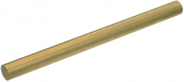 EN CW614N 5MM, Brass round bar, length 0.5 m 5 mm, KME