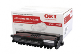 1239901, Toner black, Oki