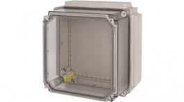 CI44-250/T-NA, Insulated enclosure pebble grey RAL 7032 Polycarbonate IP 65 N/A, Eaton