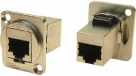 CP30225SM, Соединитель; FT; Кат:6a; экранированный; 19x24мм; Мат-л: металл, Cliff