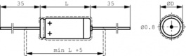 A47045021036, Electrolytic Capacitor 47 uF 450 VDC, Fischer & Tausche