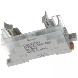 P7SA-14F-ND DC24, Relay socket, 6-pin with diode, Omron