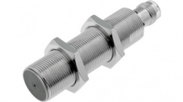 E2A-S18LS08-M1-B1, Inductive sensor 8 mm PNP, make contact&nbsp;&nbsp;Plug M12, 4-Pin / 3-wire cable 10...32, Omron