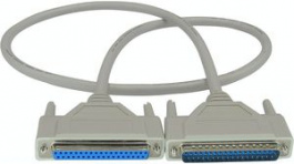 RND 765-00032, D-Sub Cable 37-Pin Male-Female 1 m Grey, RND Connect