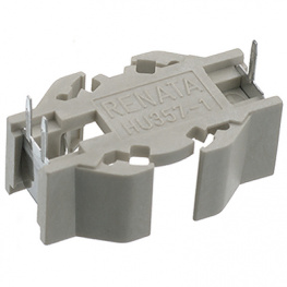 HU357, Battery holder SR44/357 Solder pins, Renata