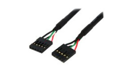 USBINT5PIN24, USB IDC Motherboard Header Cable 609 mm Black, StarTech.com