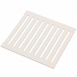 5061549, ZBFM 5/WH Zack strip mat 120 piece White, Phoenix Contact