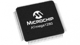 ATMEGA1280-16AU, AVR RISC Microcontroller TQFP-100 Flash 4KB, Microchip