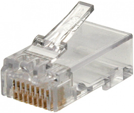 5-558530-2, Вилка; RJ45; PIN:8; Кат:5e; с направляющими жил; позолота; 5,59мм, TE Connectivity