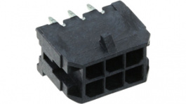 43045-0613, Pin header dual row SMD 6P, Molex