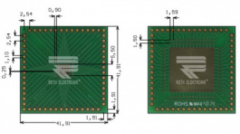 RE934-09E, Prototyping board FR4 Epoxide + chem. Au, Roth Elektronik