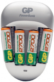 GP Quick 3 GPPB27GS270-UW4, Зарядное устройство, NiMH/NiCd, GP Batteries