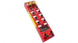 112095-5130, Sensor Distributor 2x M12, Socket, 4-Pole, D-Coded/8x M12, Socket, 5-Pole, A-Cod, Molex