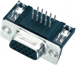 09564525612, D-Sub high density socket 62P, Harting