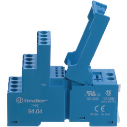 94.04SPA, Панелька; PIN:14; 10А; 250ВAC; Назначение:85.04,55.32,55.34, FINDER