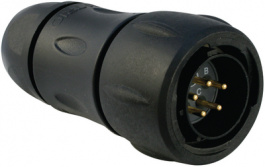 UTS6JC14E5P, Coupling plug UTS Hi Seal Poles=5 Male Housing size14, Souriau Esterline Sunbank