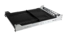 UNISLDSHF192, Vented Sliding Server Rack Shelf with Cable Management Arm, 610mm, Black, StarTech.com
