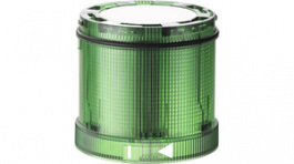 64723075, Signal element TwinLIGHT Design, green, 24 VDC, WERMA Signaltechnik