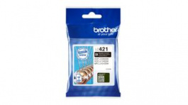 LC421BK, Ink Cartridge, Black, Sheets, Brother